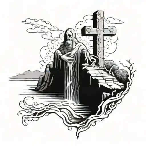 Three Falls Of Jesus Christ