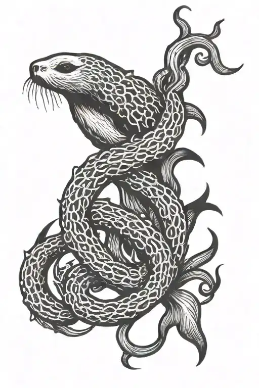 Kelp Anchor Kraken Sea Otter