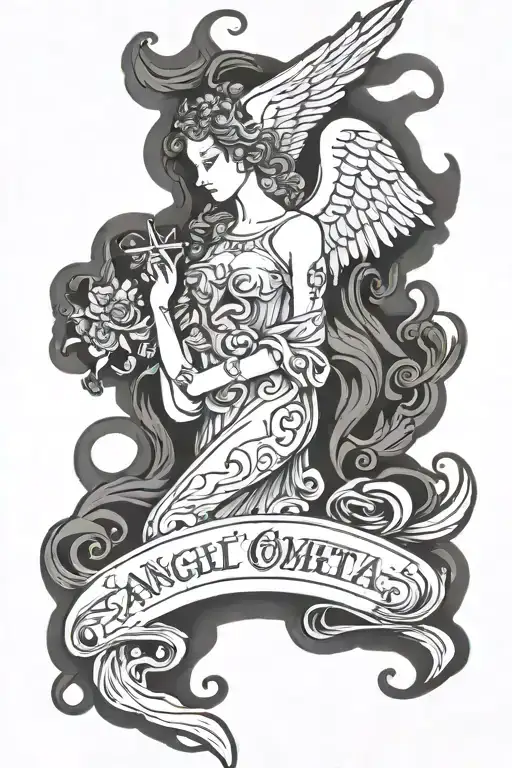 Angel Omerta Oath Tattooed