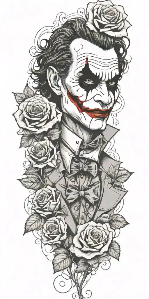 Joker Real Madrid Roses Growing