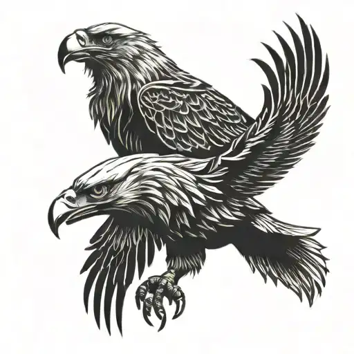 Eagle And Wolf
