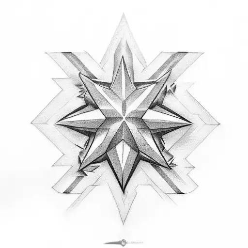 Star Whit An Letter A