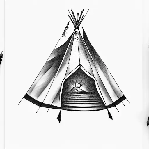 Dark Scratch Vibe Of Tipis