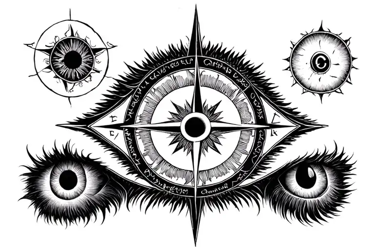 Evil Eye Compass