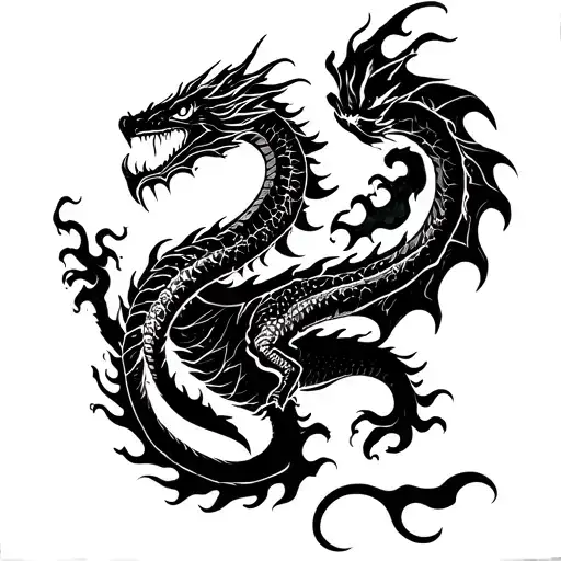 Dragon Breathing Fire