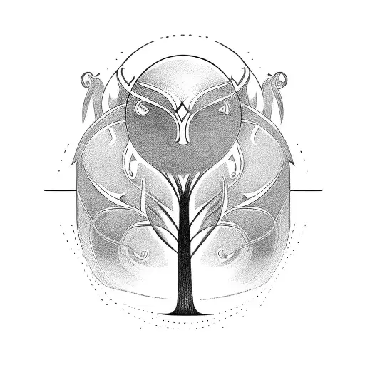 Tree Of Life - Viking - Sleve