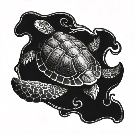 Turtle With Human Features
