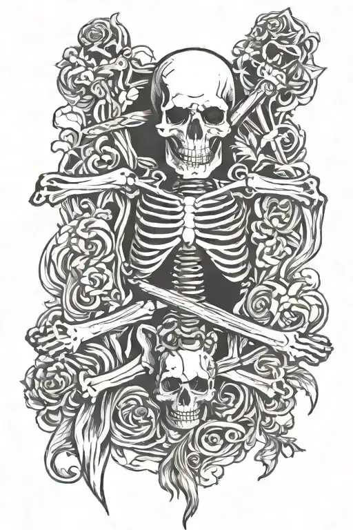 Jolly Roger Skeleton