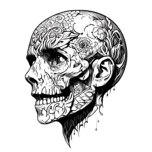 Adhd Head Tattoo But Coming