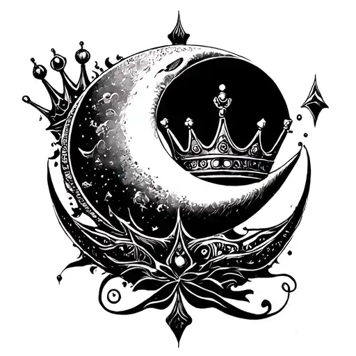 Crown And Moon