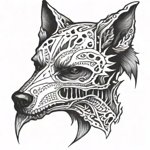 A Wolf Skull Lokking Forword