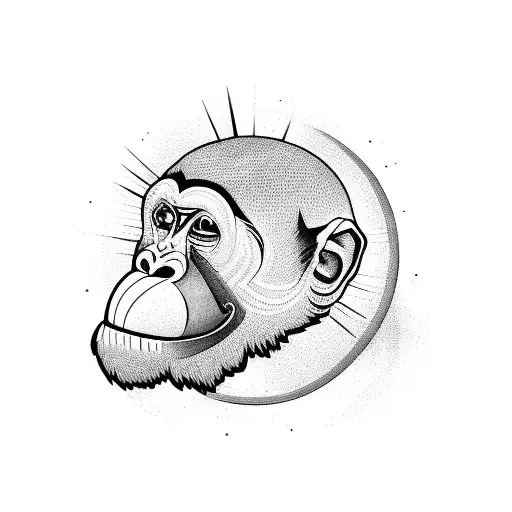 Stoned Monkey Star Gazing