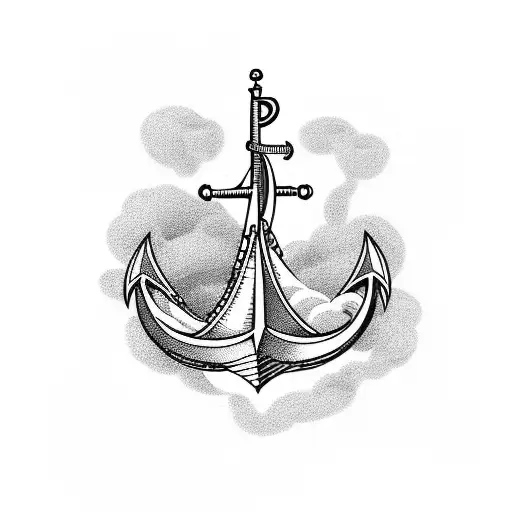 Ship Waves Anchor Sleeve