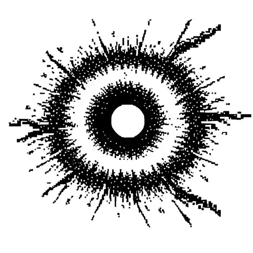 Pixelated Black Hole