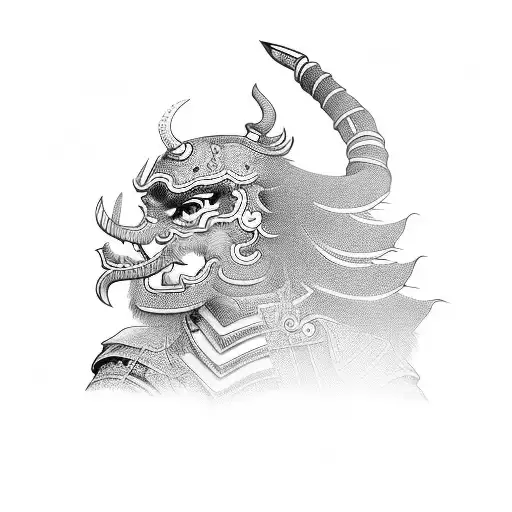 Chinese Warrior Chinese Stlye Building