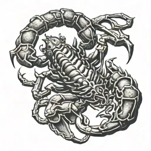 Scorpion Antique Sculpture