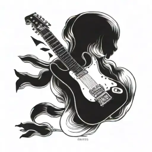 Book And Electric Guitar