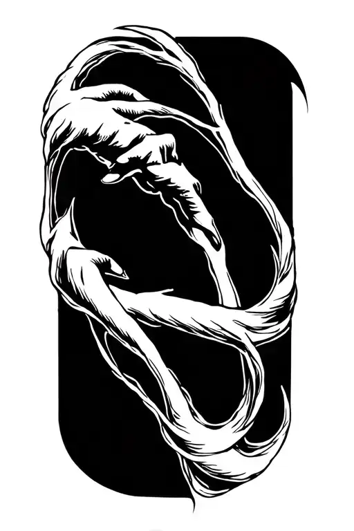 A Tattoo On The Forearm With A Dark Meaning