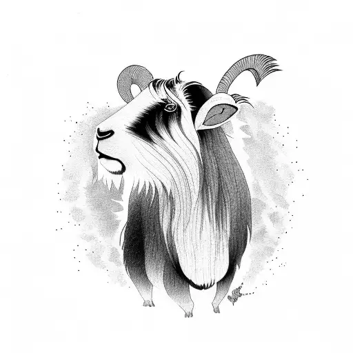 Himalayan Tahr On High Country