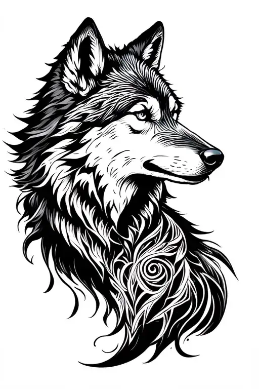 Balance Mind Body Wolf