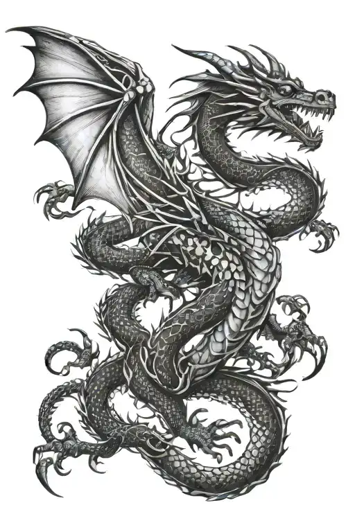 Dragon Tattoo Design