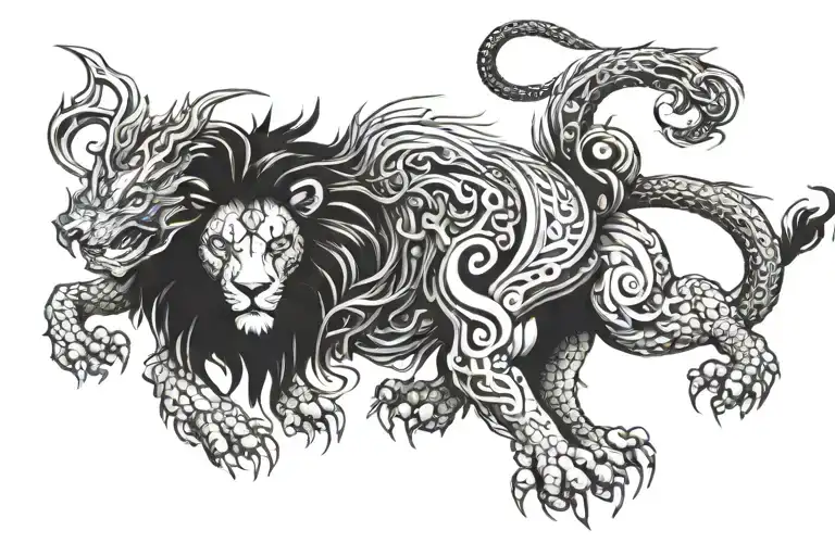 Lion Dragon