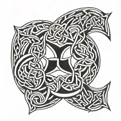 Celtic Pattern With Elements