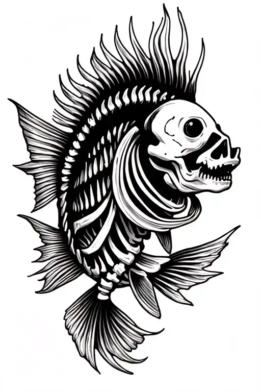 Fish Skeleton