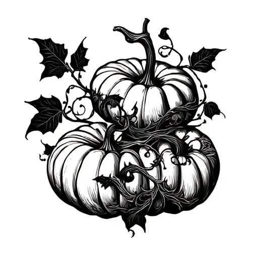 Pumpkin Vine Wrapping