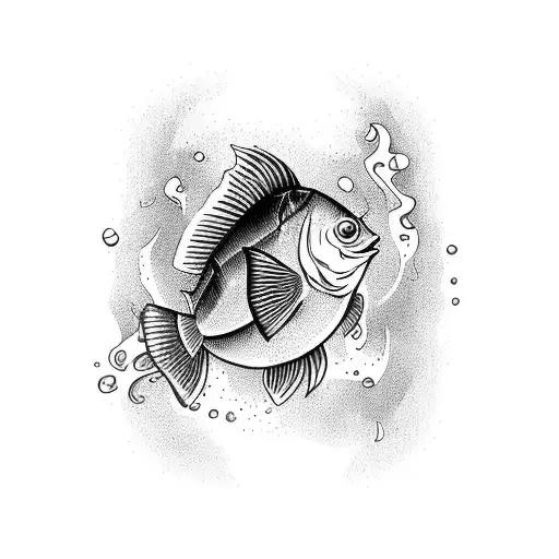 Fish With Showling Simball