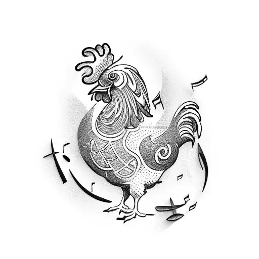 Rooster With Music