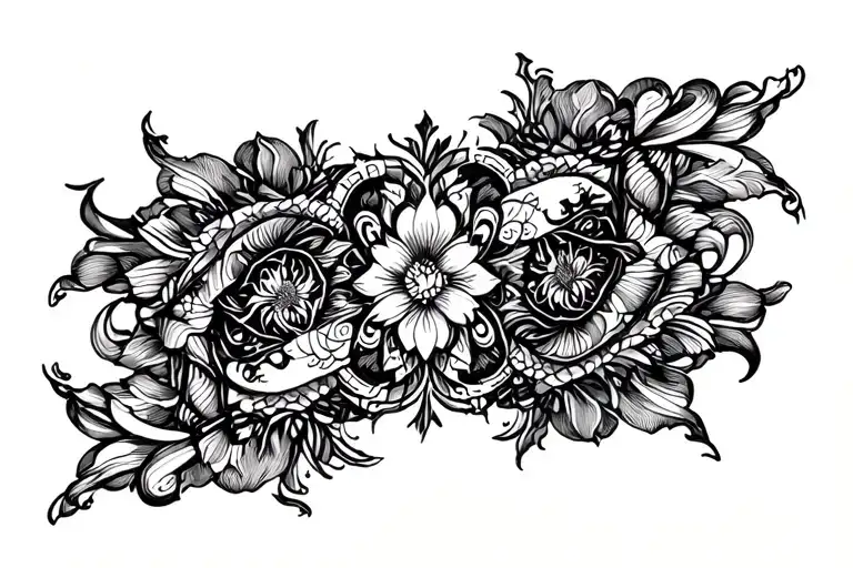 Dark Ornamental Tattoo Gromov