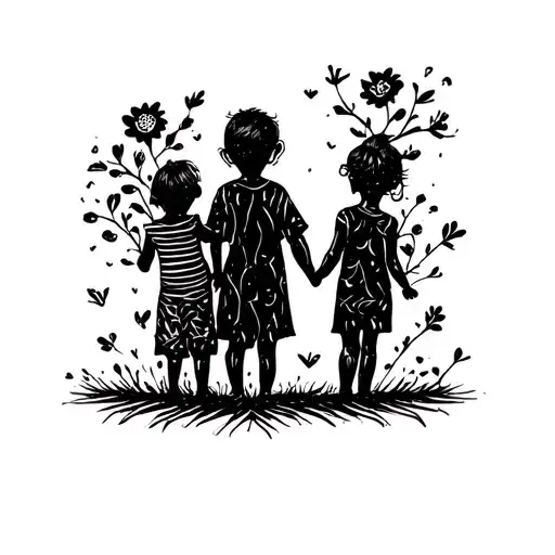 Combine Elements Of Past Struggles And Love For Children In A Visually Striking Design