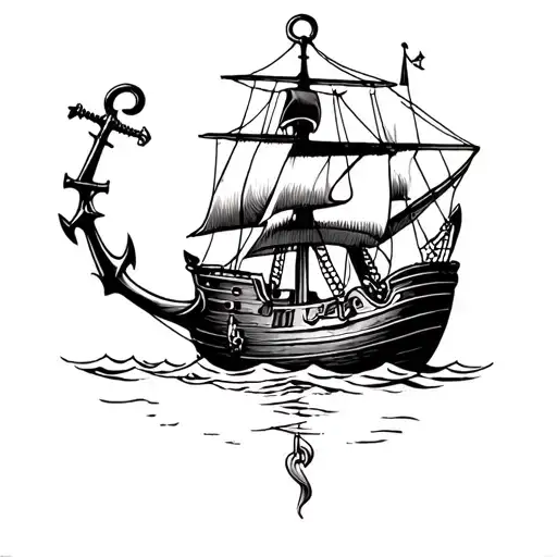 Pirate Ship Anchor