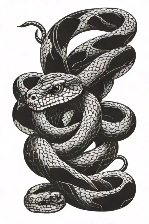 Snake Wrapped