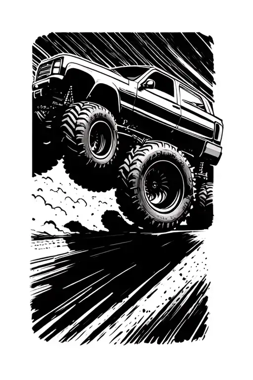 Monster Truck Driving