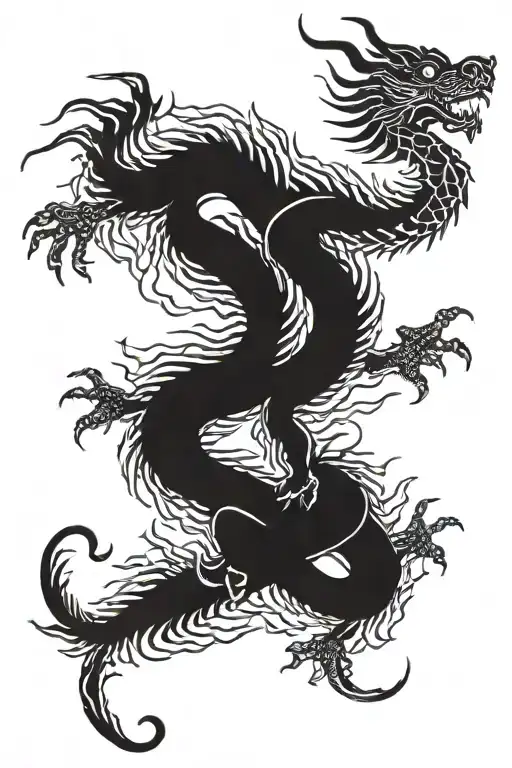 China Dragon Agresive