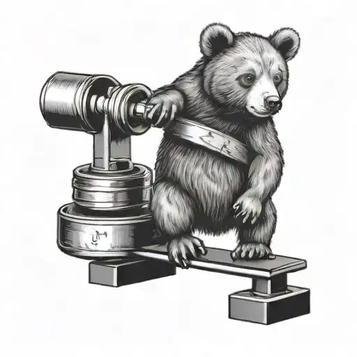 Little Bear Who Used To Balance Weights