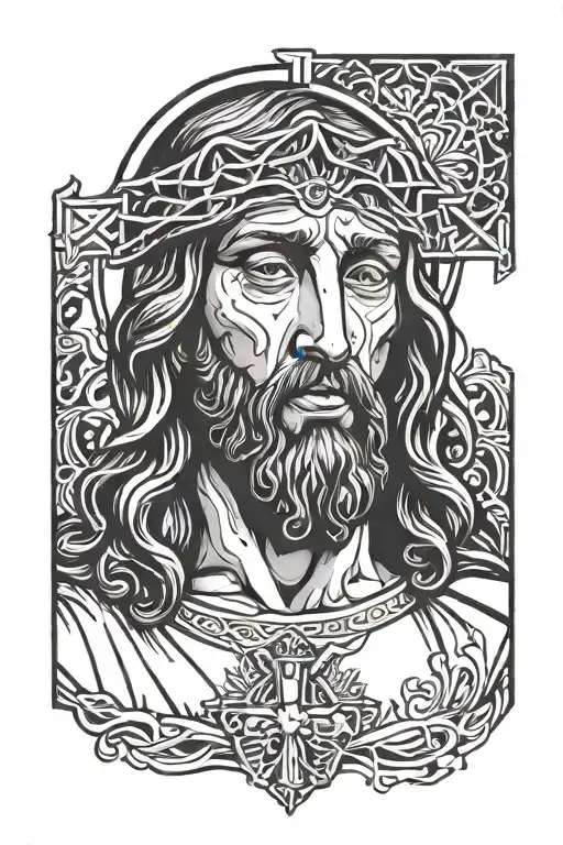 Jesus Christ Holding