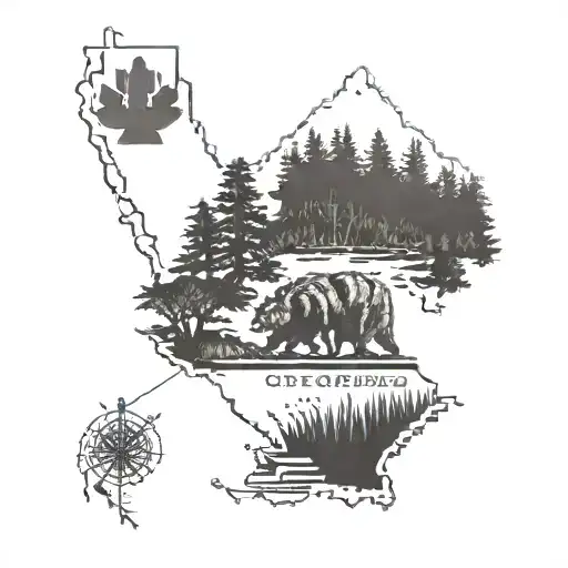 California Indian On The State Of California