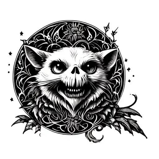 Spooky Mythical Witchy Animal