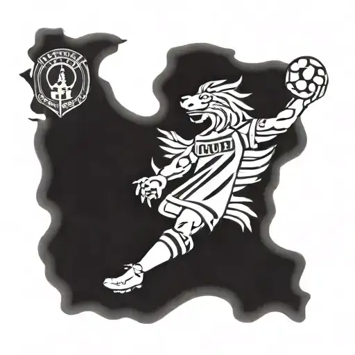 Combine The Logos Of Aston Villa And Notts County In A Creative Way