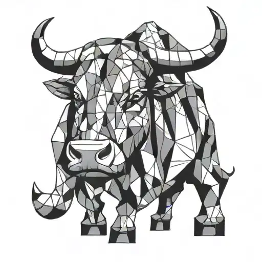 Geometric Bull Binary Code Pattern Forming