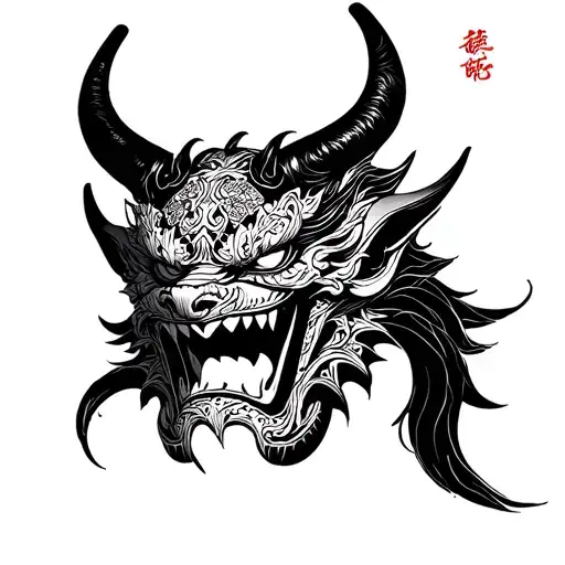 Demon Mask Japan