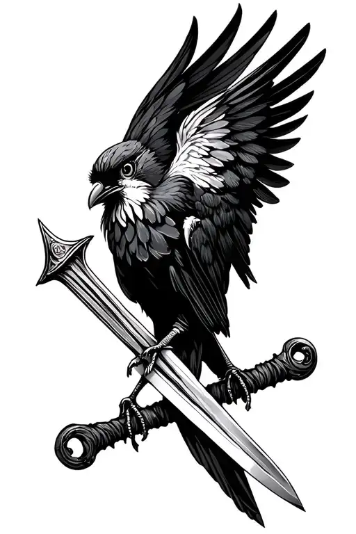 Bird With Sword