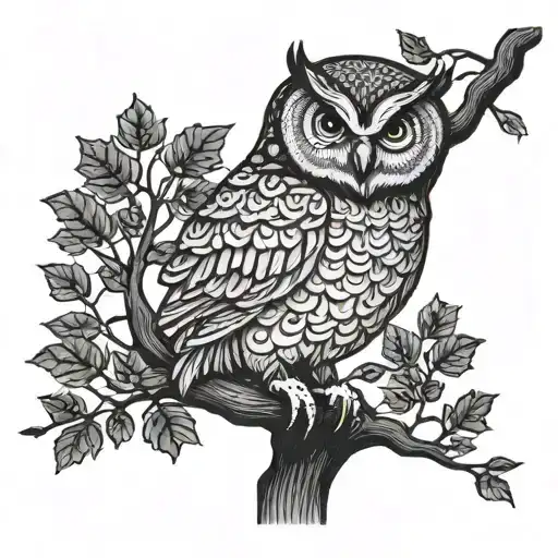 Owl Up M Oney Tree