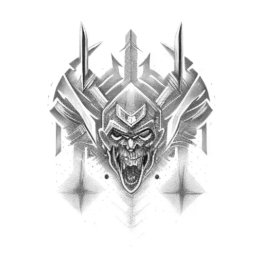 Warrior Design For Back