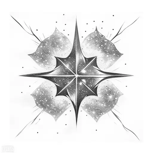 Star With Particle Dust