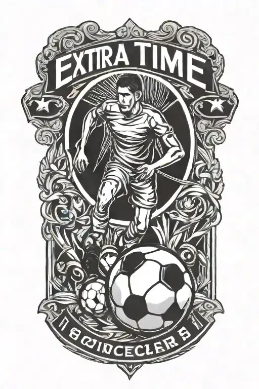 Extra Time Soccer Sign