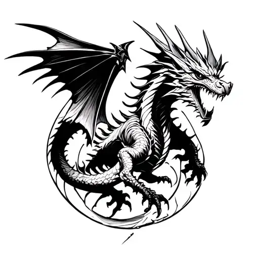 Final Fantasy Dragon In Flight